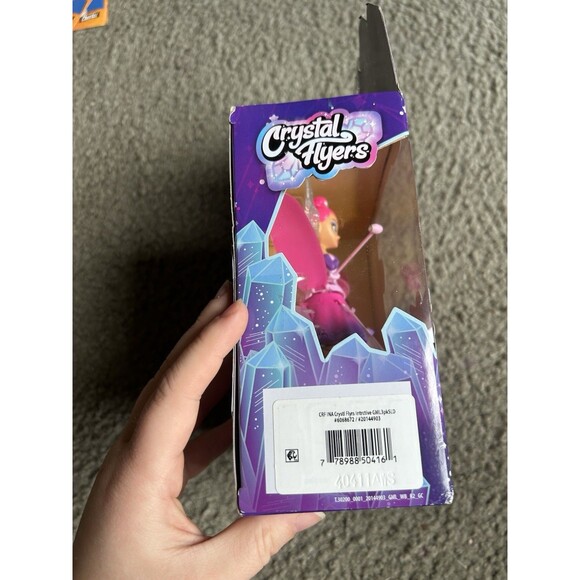 Crystal Flyers Magical Flying Fairy Toy Interactive Doll With Crystal Wings New - Picture 2 of 4